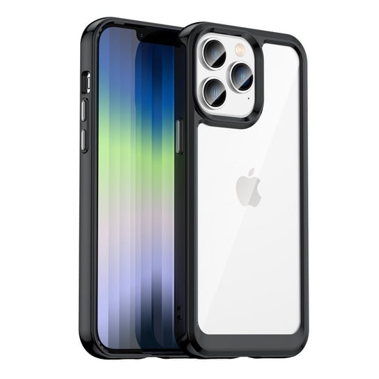 Etui Braders z żelową ramką do iPhone 14 Pro czarny Braders