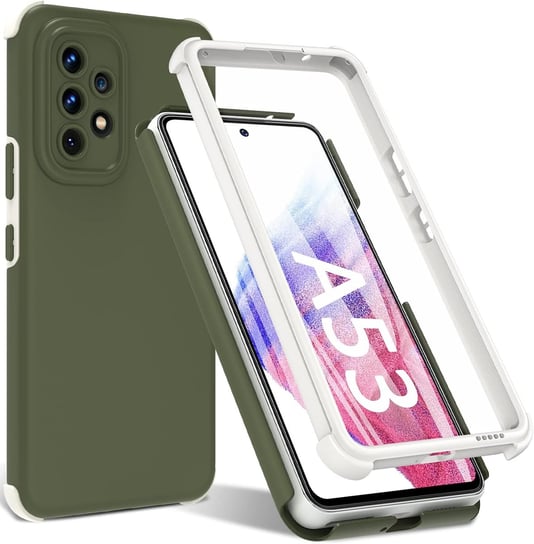 ETUI BUMPER DO SAMSUNG GALAXY A53 5G ZAMYKANE PEŁNA OCHRONA ZIELONE Amazon