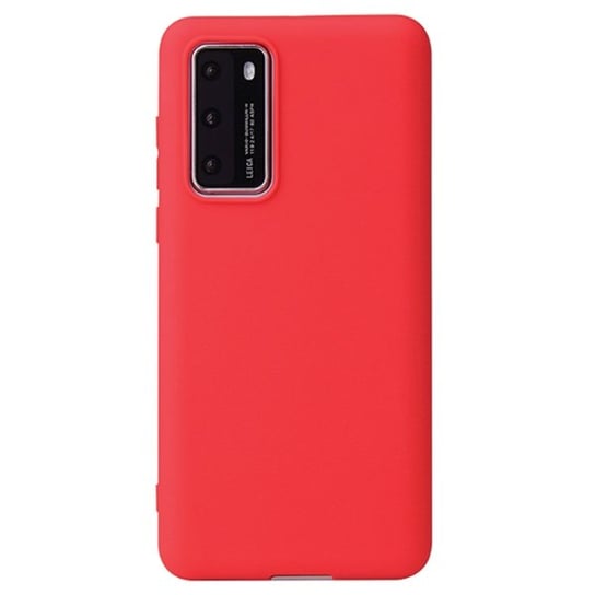 Etui Candy Huawei P40 czerwony/red KD-Smart