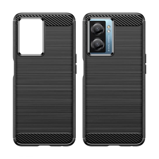 Etui Carbon Braders Do Oppo A57 / A77 / A57S / A57E Czarny Braders