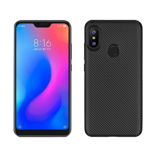 Etui Carbon Fiber Xiaomi Mi A2 Lite czarny/black No name