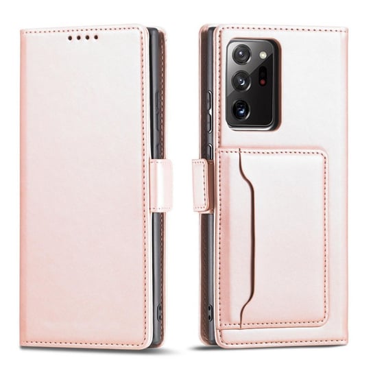 Etui Card Braders Case do Samsung Galaxy S22 Ultra różowy Braders