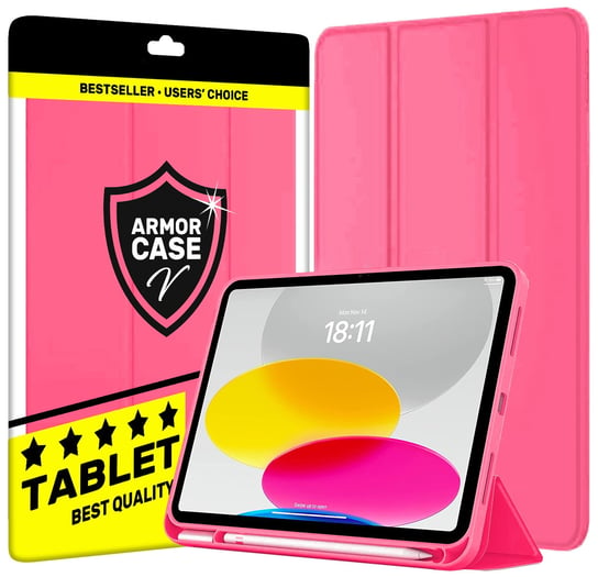 Etui case do Apple iPad 10.9 GEN 10 2022 A2757 A2696 | różowy Armor Case