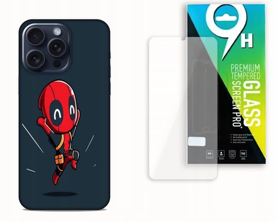 ETUI CASE DO APPLE IPHONE 11 PRO + SZKŁO HARTOWANE- SPIDEY BAJKI MARVEL NAJNOWSZA WERSJA_6- NR 194 Inna marka