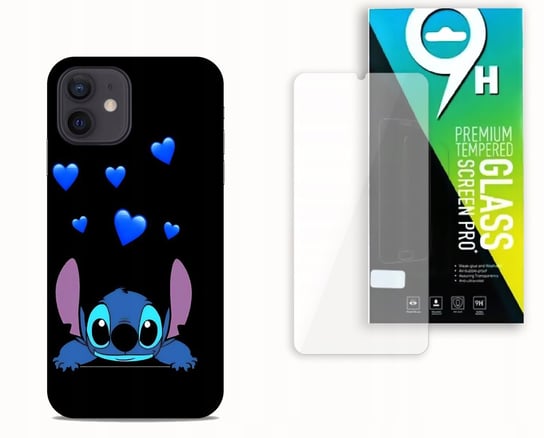 ETUI CASE DO APPLE IPHONE 12 / 12 PRO + SZKŁO HARTOWANE-LILO & STITCH BAJKI bez marki