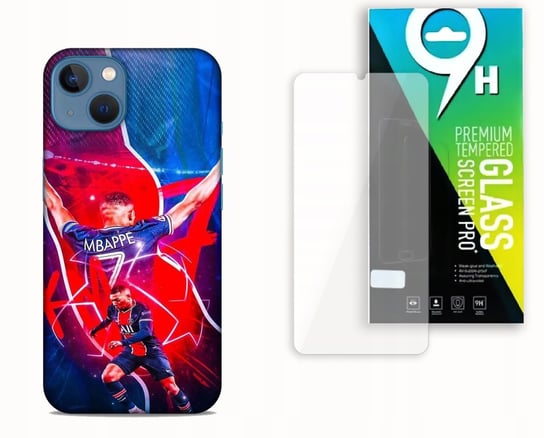 ETUI CASE DO APPLE IPHONE 13 MINI + SZKŁO HARTOWANE- KYLIAN MBAPPE PIŁKARZE bez marki