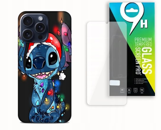 ETUI CASE DO APPLE IPHONE 13 PRO MAX+SZKŁO HARTOWANE-ŚWIĘTA PREZENTY STITCH bez marki