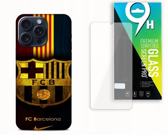 ETUI CASE DO APPLE IPHONE 13 PRO + SZKŁO HARTOWANE- FC BARCELONA KLUBY bez marki