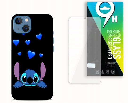 ETUI CASE DO APPLE IPHONE 13 + SZKŁO HARTOWANE- WZÓR LILO & STITCH BAJKI bez marki