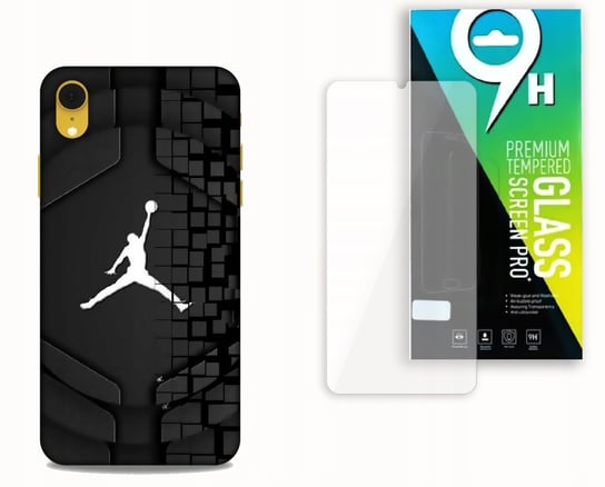 ETUI CASE DO APPLE IPHONE XR + SZKŁO HARTOWANE- WZÓR JORDAN MJ 23 NBA NAJNOWSZA WERSJA_6- NR 312 Inna marka