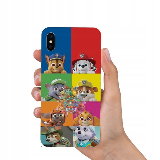 Etui Case Do Apple Iphone Xs Max - Z Nadrukiem Psi Patrol Skye Chase Rocky Inna marka
