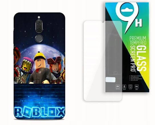 ETUI CASE DO HUAWEI MATE 10 LITE + SZKŁO HARTOWANE - ROBLOX GAME GRY NAJNOWSZA WERSJA_6-stitch czarny_ WZÓR NR . G055 Inna marka