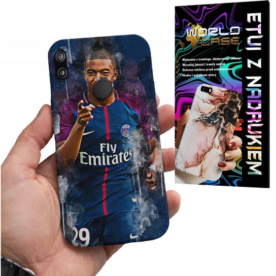 ETUI CASE DO HUAWEI P SMART 2019 - MBAPE PSG PIŁKARSKIE WZORY MESSI RONALDO WORLD CASE