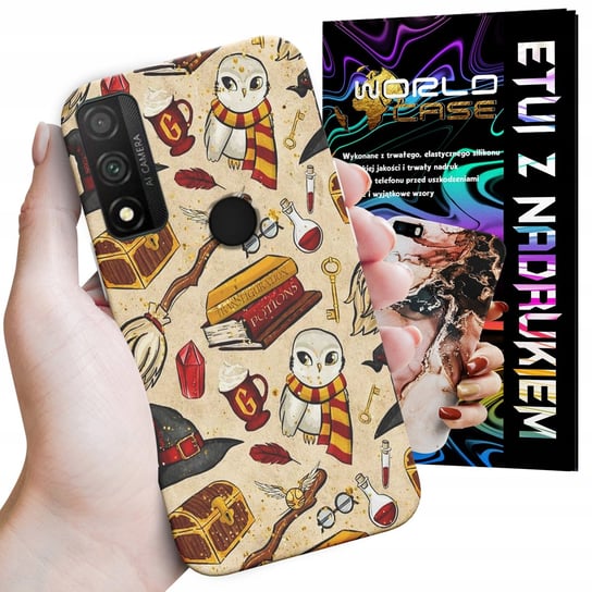 ETUI CASE DO HUAWEI P SMART 2020 - POTTER WZORY WIELE WZORÓW DLA FANA MAGI WORLD CASE