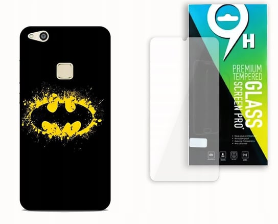 ETUI CASE DO HUAWEI P10 LITE + SZKŁO HARTOWANE - BATMAN MARVEL bez marki