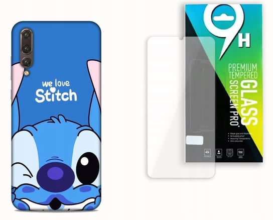 ETUI CASE DO HUAWEI P20 PRO + SZKŁO HARTOWANE - LILO & STITCH SŁODZIAK bez marki