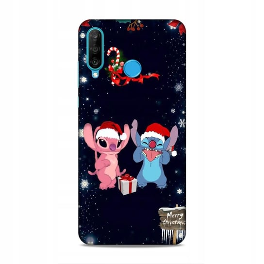 ETUI CASE DO HUAWEI P30 LITE - DUŻY WYBÓR WZORÓW PREZENT STITCH & ANGEL bez marki