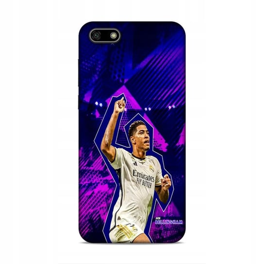 Etui Case Do Huawei Y5 2018 - Duży Wybór Wzorów Jude Bellingham Real Najnowsza Wersja_6-Stitch Czarny_ Wzór Nr . Jude B Inna marka