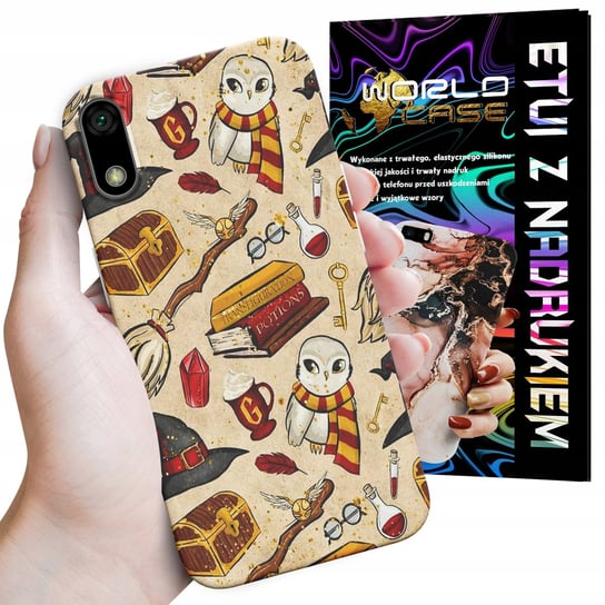 ETUI CASE DO HUAWEI Y5 2019 - POTTER WZORY WIELE WZORÓW DLA FANA MAGI WORLD CASE