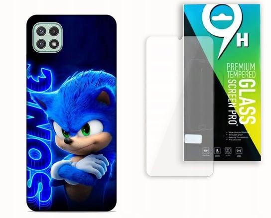 ETUI CASE DO HUAWEI Y5P + SZKŁO HARTOWANE - SONIC BŁYSK BAJKI bez marki