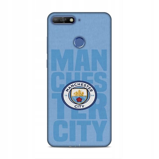 Etui Case Do Huawei Y6 2018 - Duży Wybór Wzorów Manchester City Kluby Najnowsza Wersja_6-Stitch Czarny_ Wzór Nr . 374 Inna marka