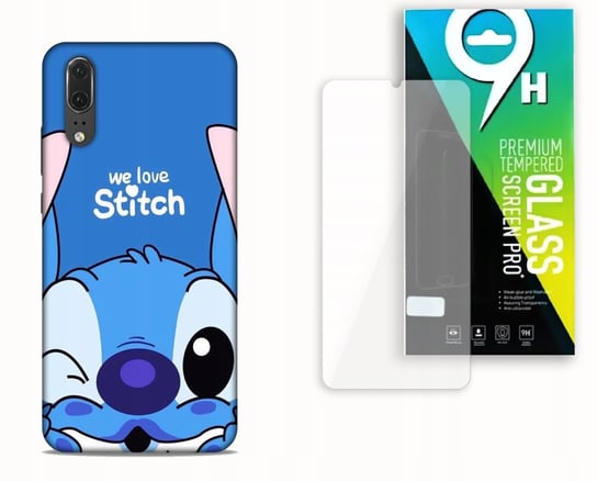 ETUI CASE DO HUAWEI Y6 2019 + SZKŁO HARTOWANE - LILO & STITCH SŁODZIAK bez marki