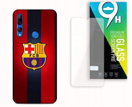 ETUI CASE DO HUAWEI Y6P + SZKŁO HARTOWANE - WZORY FC BARCELONA KLUB bez marki