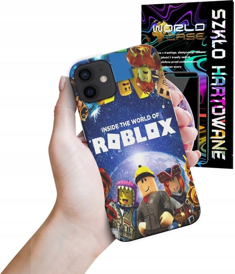 ETUI CASE DO IPHONE 11 - ROBLOX DZIECIECE WZORY SUPER MARIO + SZKŁO WORLD CASE