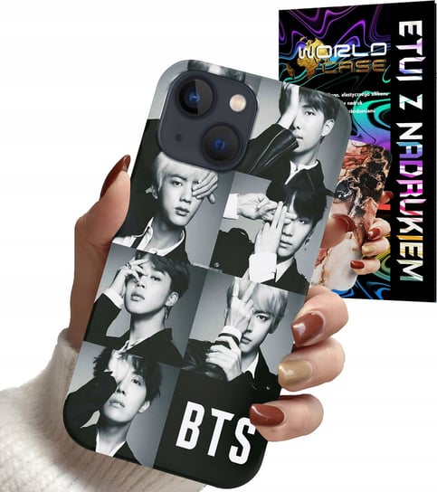 ETUI CASE DO IPHONE 13 - BTS DAMSKIE WZORY KPOP GOT7 BLACKPINK WORLD CASE