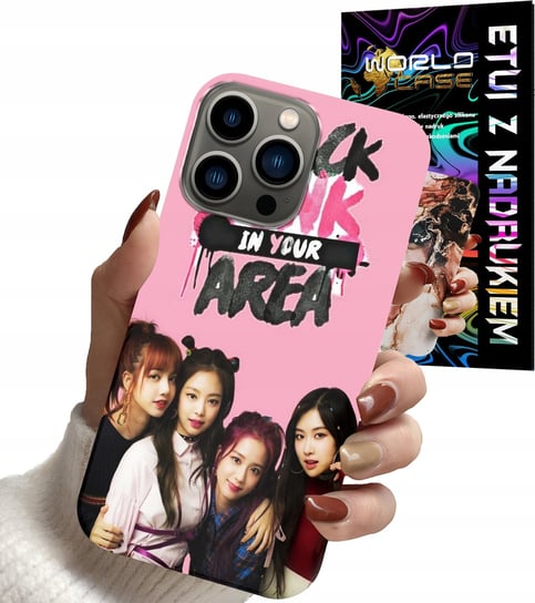 ETUI CASE DO IPHONE 13 PRO - BLACKPINK DAMSKIE WZORY KPOP BTS GOT7 WORLD CASE