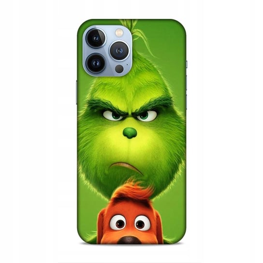 ETUI CASE DO IPHONE 13 PRO MAX - APPLE 13 PRO MAX WZÓR GRINCH ŚWIĄTECZNY bez marki