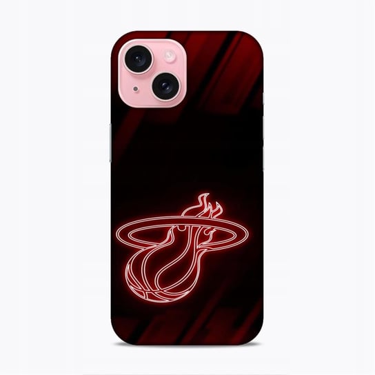 ETUI CASE DO IPHONE 15 - APPLE 15 NBA MIAMI HEAT WIELE WZORÓW DO WYBORU bez marki