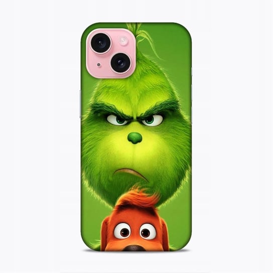 Etui Case Do Iphone 15 - Apple 15 Świąteczne Grinch Wiele Wzorów Do Wyboru Najnowsza Wersja_6-Stitch Czarny_ Wzór Nr . 423 Inna marka