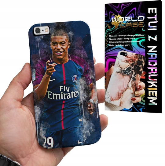 Etui Case Do Iphone 6 6S - Mbape Psg Piłkarskie Wzory Messi Ronaldo Inna marka