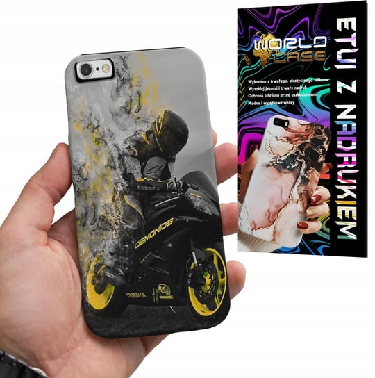 Etui Case Do Iphone 6 6S - Motor Fan Motocykle Męskie Wzory Plecki Inna marka