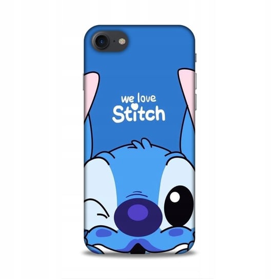 Etui Case Do Iphone 7 / 8 Se 2020 - 22 - Do Wyboru Wzór Lilo&Stitch Bajki Najnowsza Wersja_6-Stitch Czarny_ Wzór Nr . W052 Inna marka