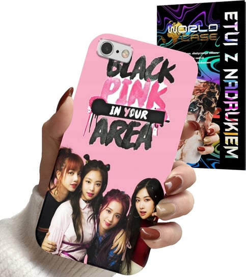 Etui Case Do Iphone 7, 8, Se 2022 - Blackpink Damskie Wzory Kpop Bts Got7 WORLD CASE