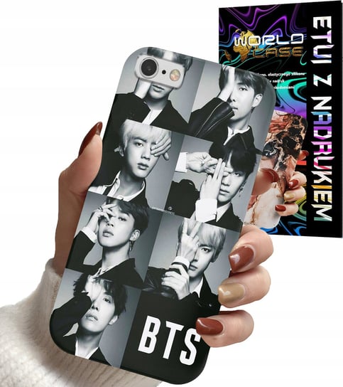 Etui Case Do Iphone 7, 8, Se 2022 - Bts Damskie Wzory Kpop Got7 Blackpink WORLD CASE