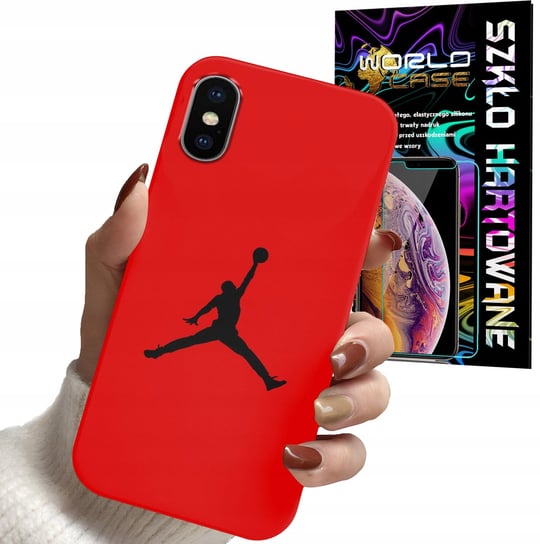 Etui Case Do Iphone X Xs - Koszykówka Wzory Dla Fanów Nba + Szkło WORLD CASE