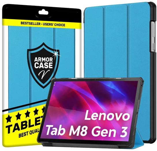 Etui case do Lenovo Tab M8 gen 3 8.0" TB-8506X TB-8506F TB-8506FS TB-8506XS ZA880090PL | niebieski Armor Case