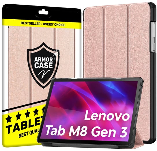 Etui case do Lenovo Tab M8 gen 3 8.0" TB-8506X TB-8506F TB-8506FS TB-8506XS ZA880090PL | rose gold Armor Case