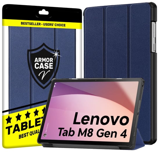 Etui case do Lenovo Tab M8 gen 4 8.0" TB-300XU TB-300FU ZABW0031JP ZABX0030JP | granatowy Armor Case