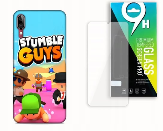 ETUI CASE DO MOTOROLA E6 PLUS + SZKŁO HARTOWANE - STAMBEL GUYS GAME bez marki