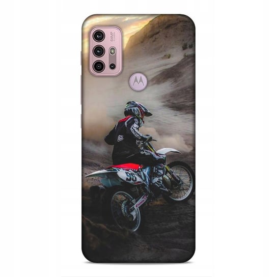 Etui Case Do Motorola Moto G10 / G30 - Wybór Wzorów Motory Cross Żużel Najnowsza Wersja_6-Stitch Czarny_ Wzór Nr . 500 Inna marka