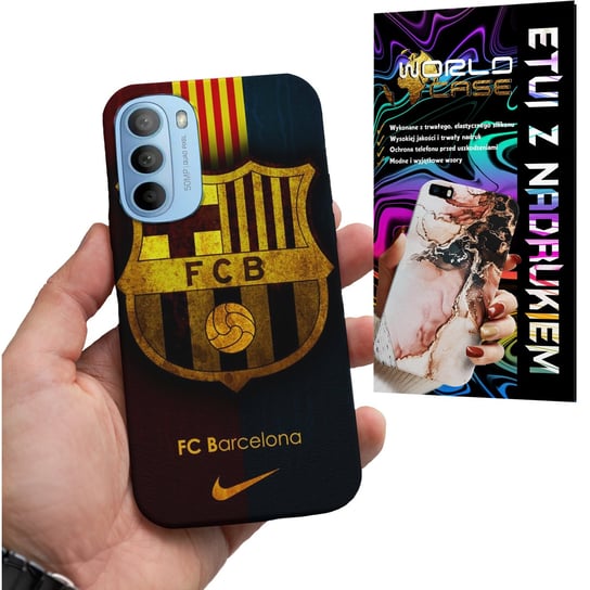 ETUI CASE DO MOTOROLA MOTO G31 4G / G41 4G - FC BARCELONA PIŁKARSKIE WZORY WORLD CASE