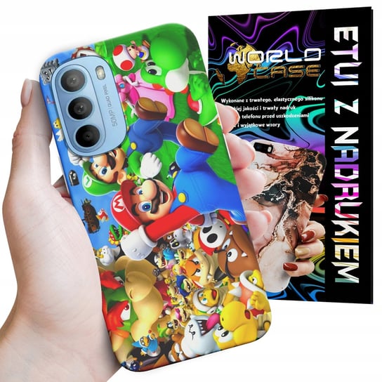 ETUI CASE DO MOTOROLA MOTO G31 4G / G41 4G - SUPER MARIO BAJKI WZORY WYBÓR WORLD CASE