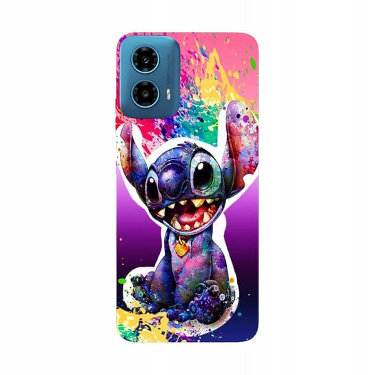 Etui Case Do Motorola Moto G34 5G - Wybór Wzorów Lilo & Stitch Słodziak Najnowsza Wersja_6-Stitch Czarny_ Wzór Nr . 8 Inna marka