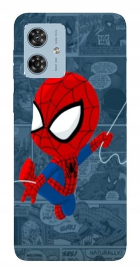 Etui Case Do Motorola Moto G54 - Wybór Wzorów Spidey Marvel Bajki Najnowsza Wersja_6-Stitch Czarny_ Wzór Nr . 194 Inna marka