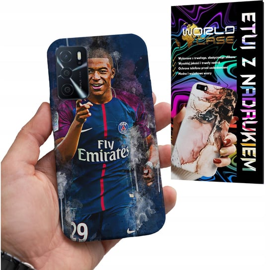 ETUI CASE DO OPPO A16 A16S A54S - MBAPE PSG PIŁKARSKIE WZORY MESSI RONALDO WORLD CASE