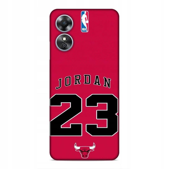 Etui Case Do Oppo A17 - Bardzo Duży Wybór Wzorów Jordan Mj 23 Nba Najnowsza Wersja_6-Stitch Czarny_ Wzór Nr . 320 Inna marka